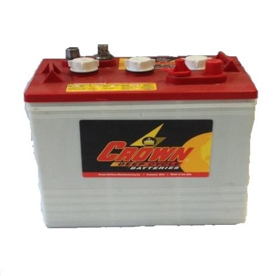 6 VOLTS DEEP CYCLE  BATTERY FROM CROWN FOR SOLAR SYSTEM 