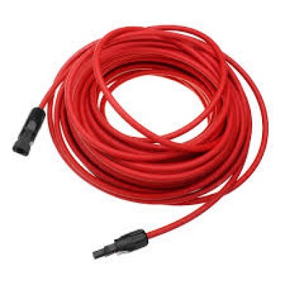 CÂBLE SOLAIRE AWG 10 ROUGE / 60 PIEDS